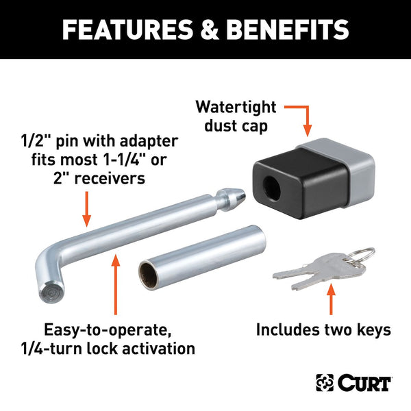CURT Trailer Hitch Lock Pin (MPN: 23024)