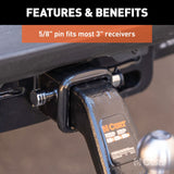 CURT Trailer Hitch Lock (MPN: 23025)