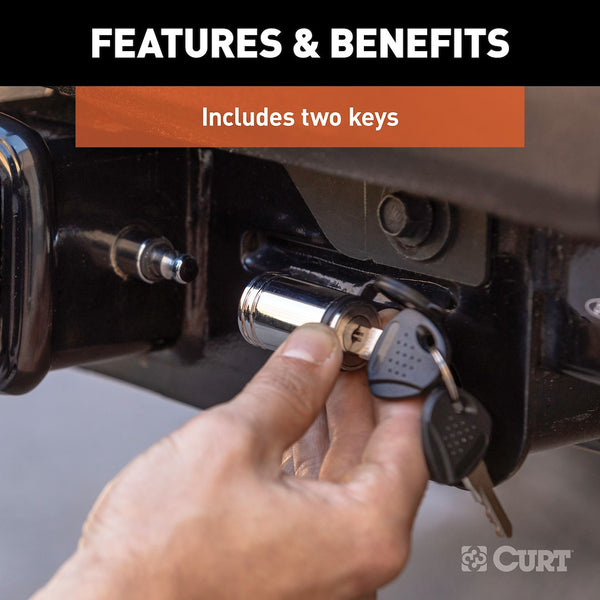 CURT Trailer Hitch Lock (MPN: 23025)