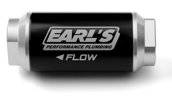 Earl's Billet In-Line Fuel Filter (MPN: 230606ERL)
