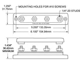 Blue Sea Common Busbar (MPN: 2307-BSS)