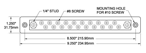 Blue Sea Common Busbar (MPN: 2312-BSS)