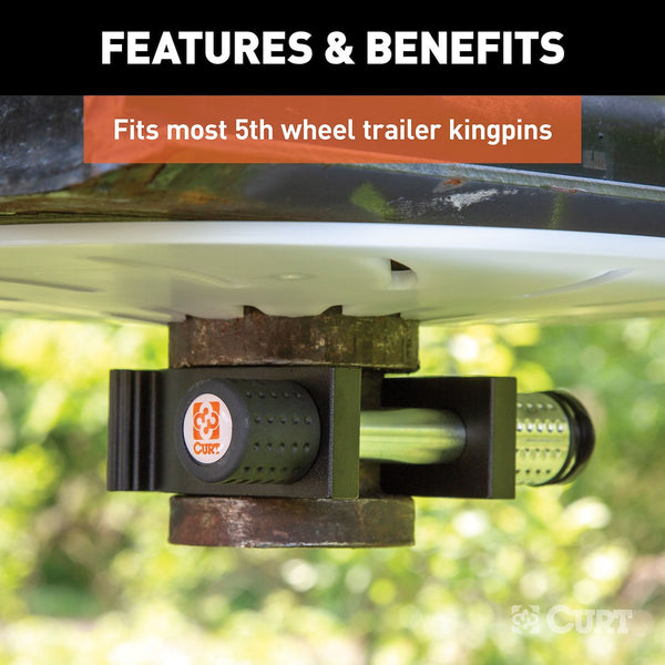 CURT Fifth Wheel Trailer Hitch King Pin Lock (MPN: 23255)