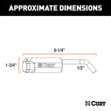 CURT Fifth Wheel Trailer Hitch Lock (MPN: 23256)