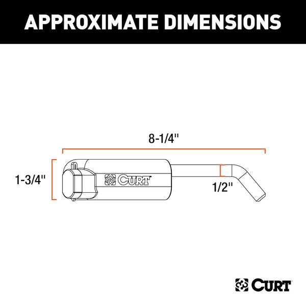 CURT Fifth Wheel Trailer Hitch Lock (MPN: 23256)