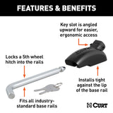 CURT Fifth Wheel Trailer Hitch Lock (MPN: 23256)
