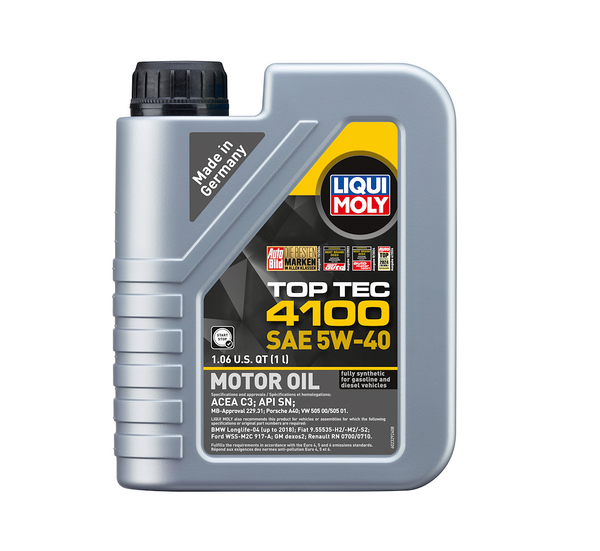 Liqui Moly Top Tec 4100 Synthetic Oil (MPN: 2329)