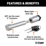CURT Trailer Hitch Lock (MPN: 23516)