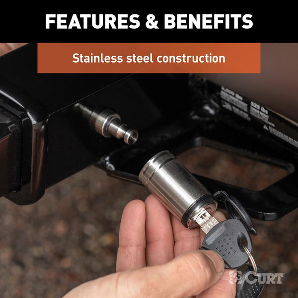 CURT Trailer Hitch Lock (MPN: 23516)