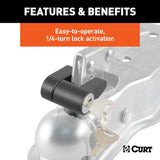 CURT Trailer Coupler Lock (MPN: 23521)