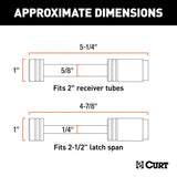 CURT Trailer Hitch Locking Pin (MPN: 23527)