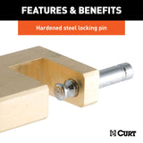 CURT Trailer Coupler Lock (MPN: 23546)