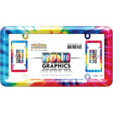 Cruiser Accessories Tie Dye License Plate Frame (MPN: 23801)