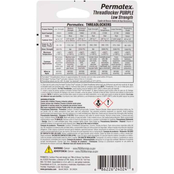 Permatex Thread Sealant Tube (MPN: 24024)