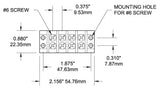 Blue Sea Systems Wire Terminal Block (MPN: 2404-BSS)