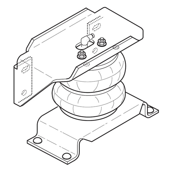 Firestone Ride-Rite Air Helper Spring Kit (MPN: 2404)