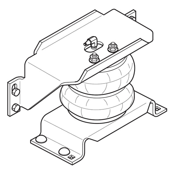 Firestone Ride-Rite Air Helper Spring Kit (MPN: 2478)