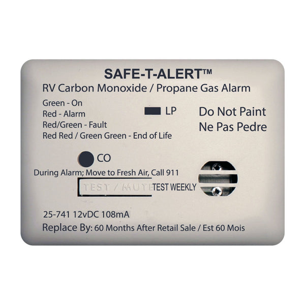 MTI Industry Safe-T-Alert CO and Propane Detector (MPN: 25-741-WT)
