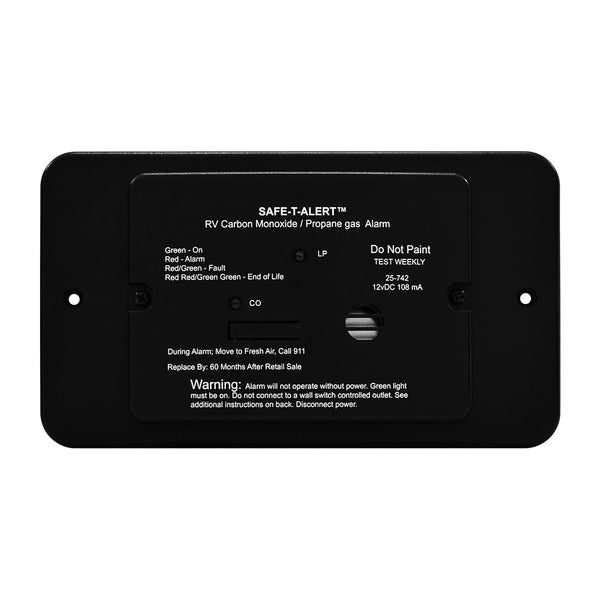 Safe-T-Alert Carbon Monoxide Propane Leak Detector (MPN: 25-742-BL-TR)