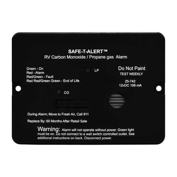 Safe-T-Alert Carbon Monoxide And Propane Detector (MPN: 25-742BL)