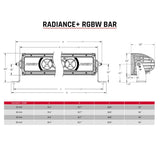 Rigid Lighting Radiance+ LED Light Bar (MPN: 250053)