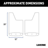 Luverne Textured Rubber Mud Guards (MPN: 250930)