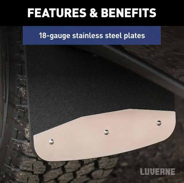 Luverne Textured Rubber Mud Guards (MPN: 250930)