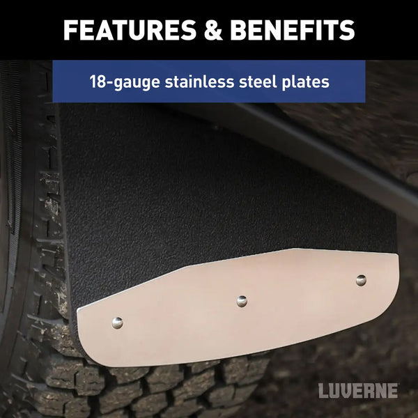 Luverne Textured Rubber Mud Guards (MPN: 250935)