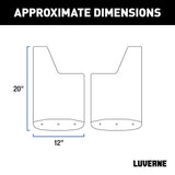 Luverne Textured Rubber Mud Guards (MPN: 250935)