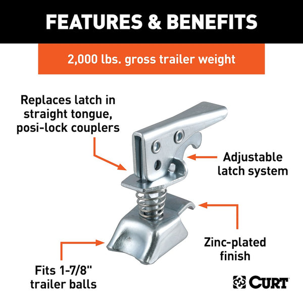 CURT Trailer Coupler Repair Kit (MPN: 25094)