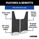 Luverne Textured Rubber Mud Guards (MPN: 251450)