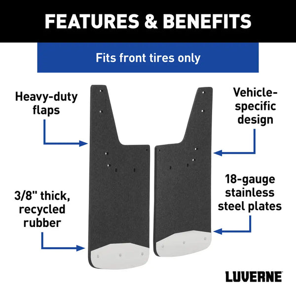Luverne Textured Rubber Mud Guards (MPN: 251450)
