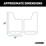 Luverne Textured Rubber Mud Guards (MPN: 251451)