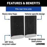 Luverne Textured Rubber Mud Guards (MPN: 251452)