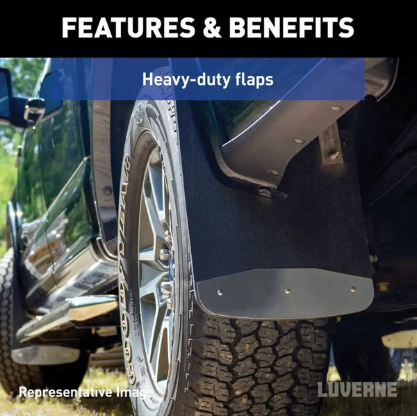 Luverne Textured Rubber Mud Guards (MPN: 251452)