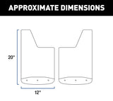 Luverne Textured Rubber Mud Guards (MPN: 251540)