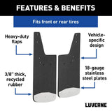 Luverne Textured Rubber Mud Guards (MPN: 251540)