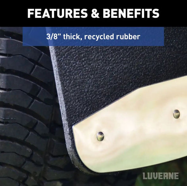 Luverne Textured Rubber Mud Guards (MPN: 251540)