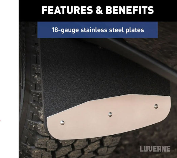 Luverne Textured Rubber Mud Guards (MPN: 251540)