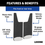 Luverne Textured Rubber Mud Guards (MPN: 251723)