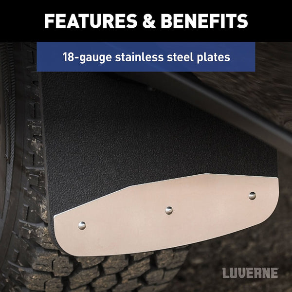Luverne Textured Rubber Mud Guards (MPN: 251723)