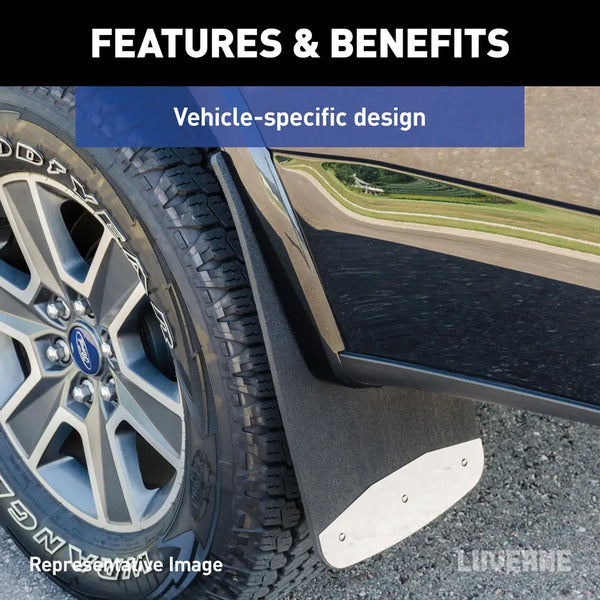 Luverne Textured Rubber Mud Guards (MPN: 251724)