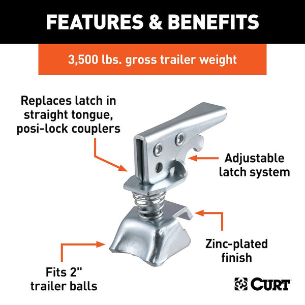 CURT Trailer Coupler Repair Kit (MPN: 25194)