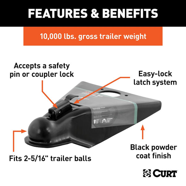 CURT Trailer Coupler Class IV A-Frame (MPN: 25200)