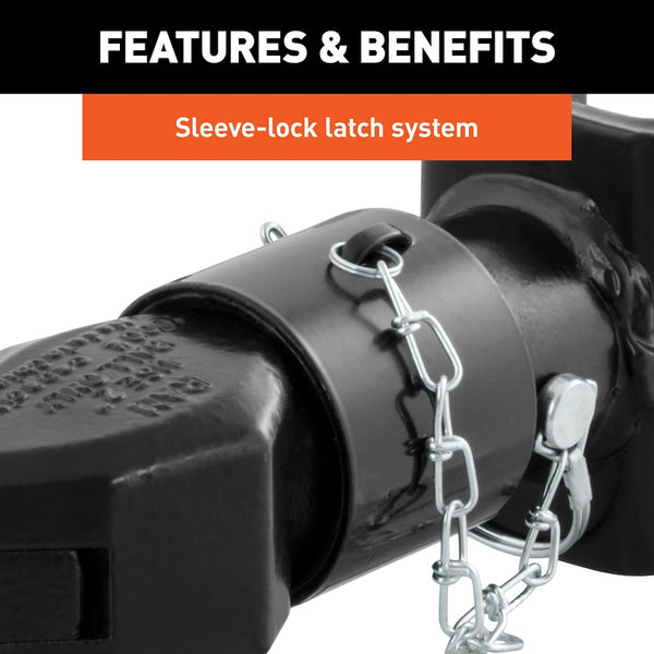 CURT Trailer Coupler With Sleeve-Lock (MPN: 25319)