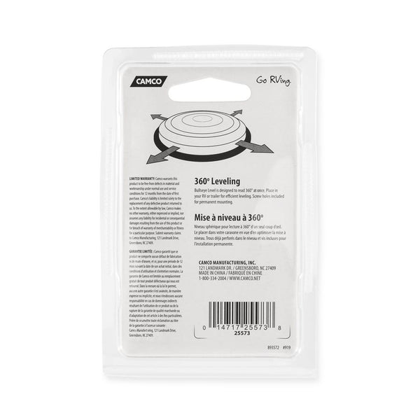 Camco RV Bullseye Level (MPN: 25573)