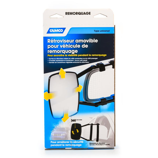 Camco Clip-On Towing Mirror (MPN: 25650)