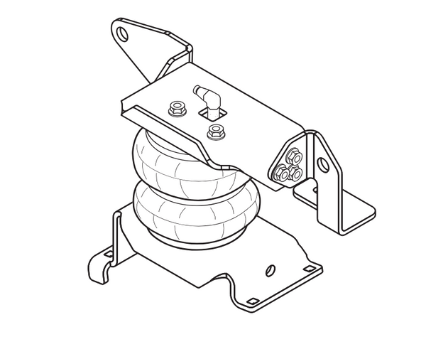 Firestone Ride-Rite Air Helper Spring Kit (MPN: 2600)