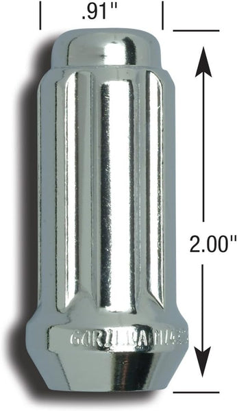 Gorilla Small Diameter Duplex Lug Nut (MPN: 26198HT)