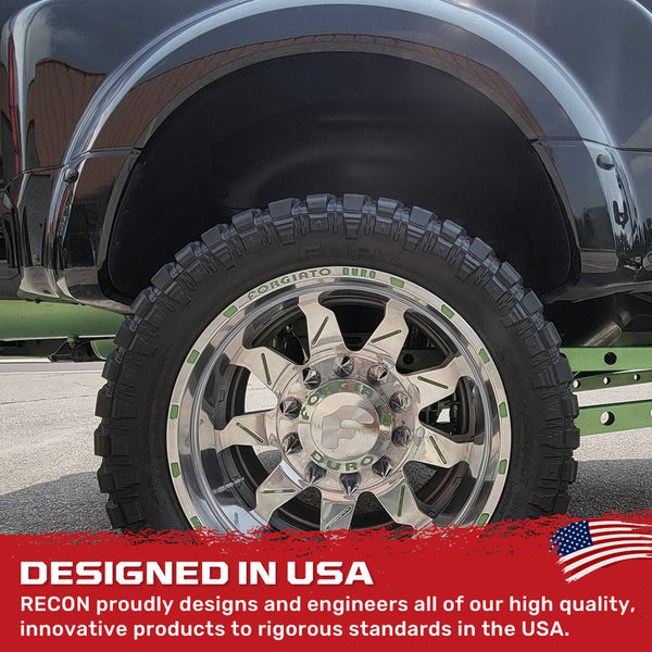 Recon Fender Mount Side Marker Light (MPN: 264136WHBK)